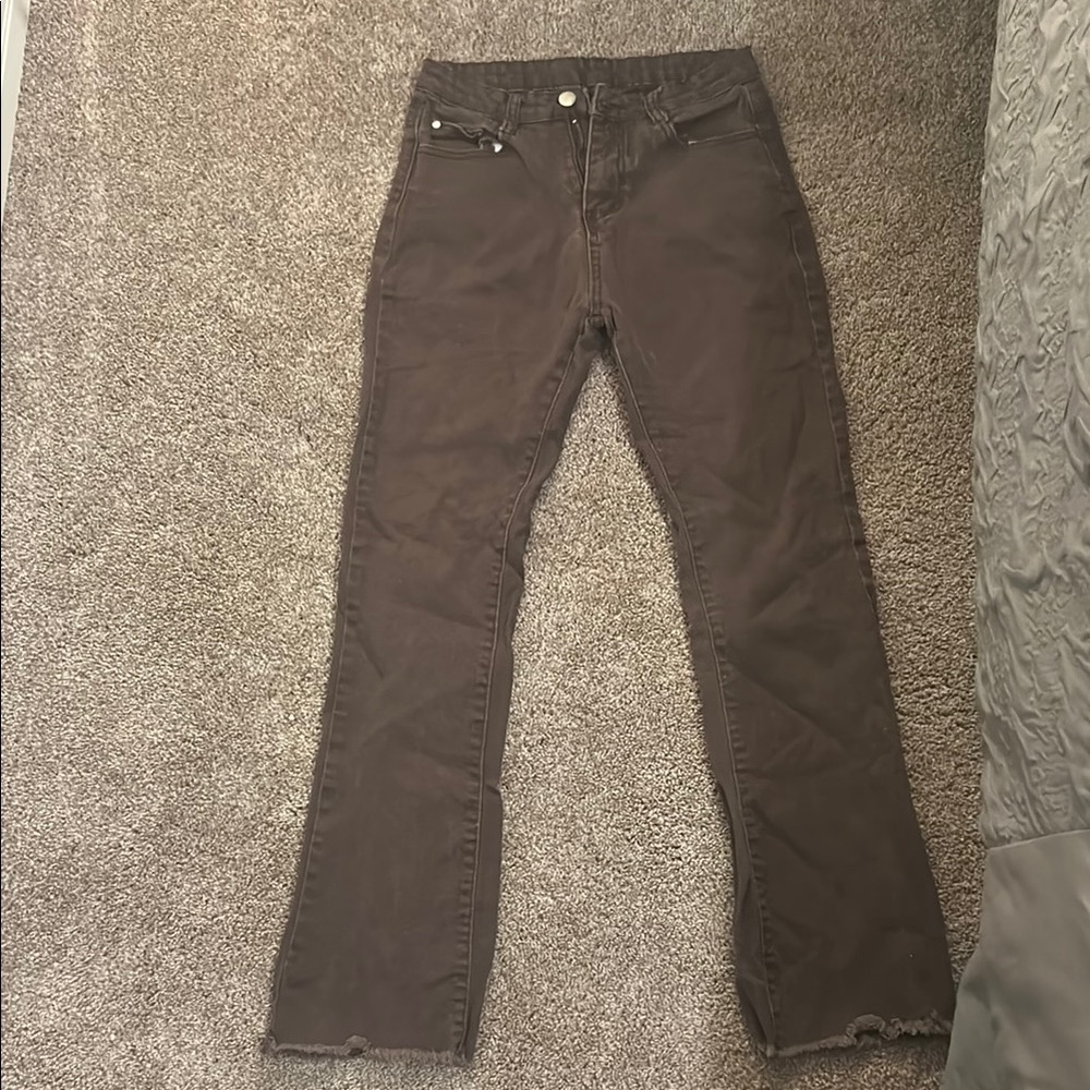 Women's Brown Jeans